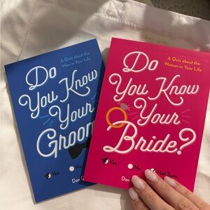 Do You Know Your Groom and Bride Quiz Books